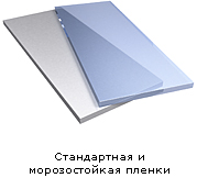 Дизайн распашных плёночных ворот