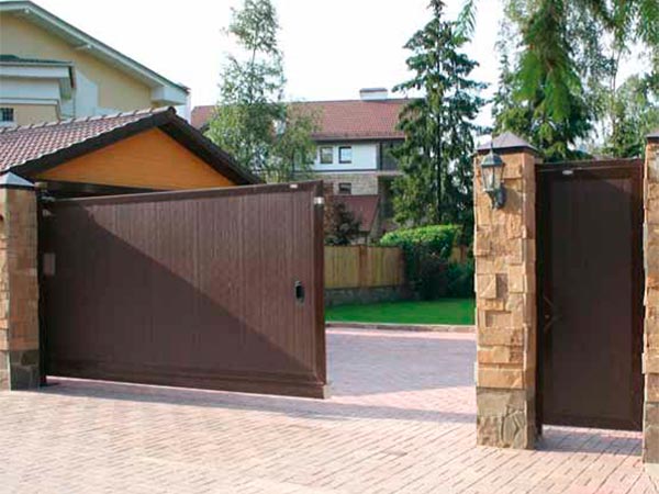 Автоматические откатные ворота